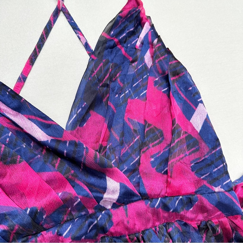 LULU’S Britannia twirly open back dress, M. - Picture 9 of 13